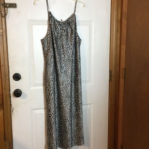 Secret Treasures animal print night gown 1X
